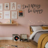 Pegatina para pared con frase positiva