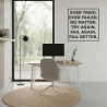 Vinilo decorativo para pared com frase motivadora