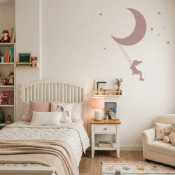 Pegatina para pared Luna