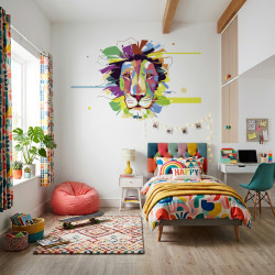 Pegatina para pared Leo