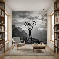 fotomural Biker