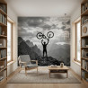 poster mural Biker
