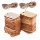 Basteletiketten aus Holz