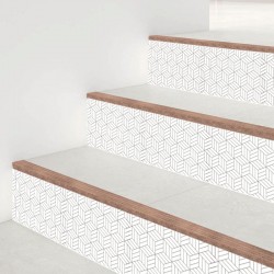 Nordic-style vinyl steps