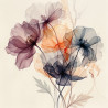 poster mural fleurs