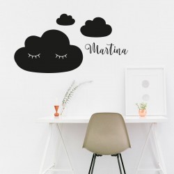 Custom-named whiteboard clouds