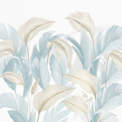 poster mural plantes