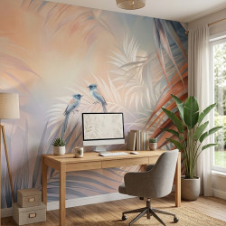 poster mural palmiers