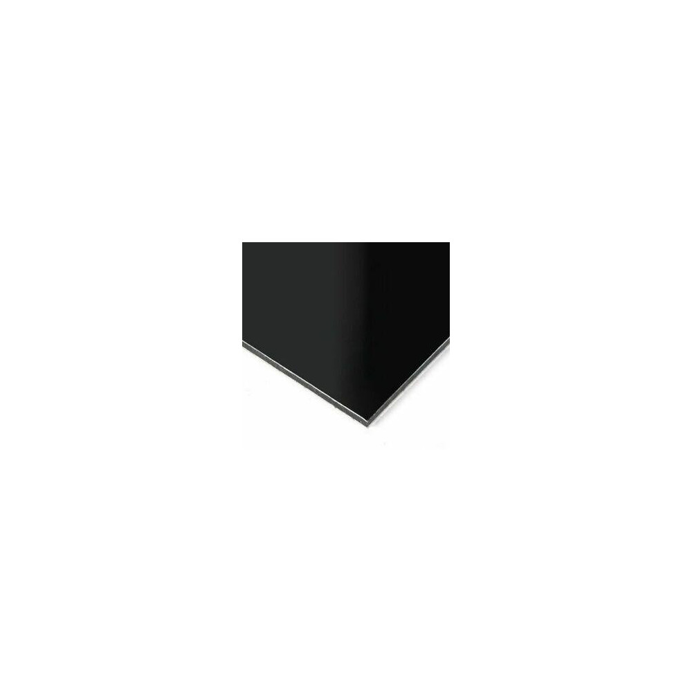 Plancha composite 5mm negra mate/brillo de 3000x1250mm