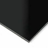 Plancha composite 5mm negra mate/brillo de 3000x1250mm