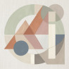 Fotomural estil Nordic colour