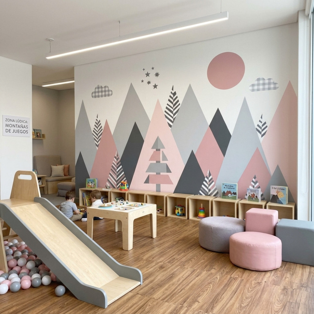 Fotomural estil Nordic