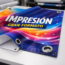 Lona Frontlit laminada de PVC de 480grs